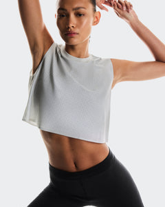 On Pace Tank Glacier White (Women'S) (Women's)