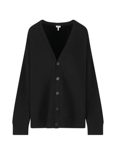 buttoned knitted cardigan