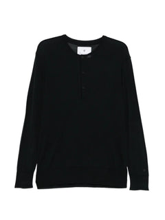 buttoned knitted cardigan