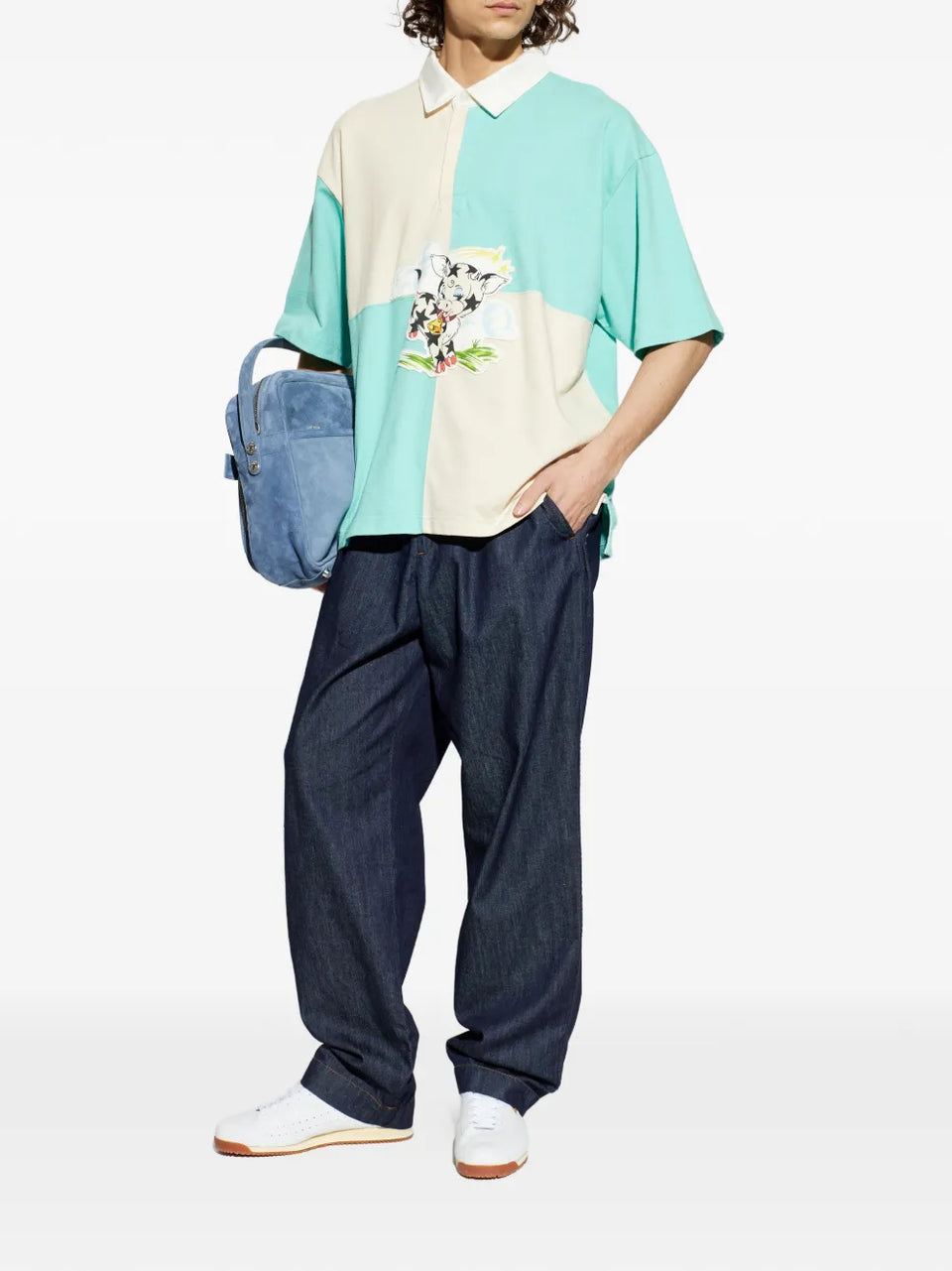 cartoon polo shirt