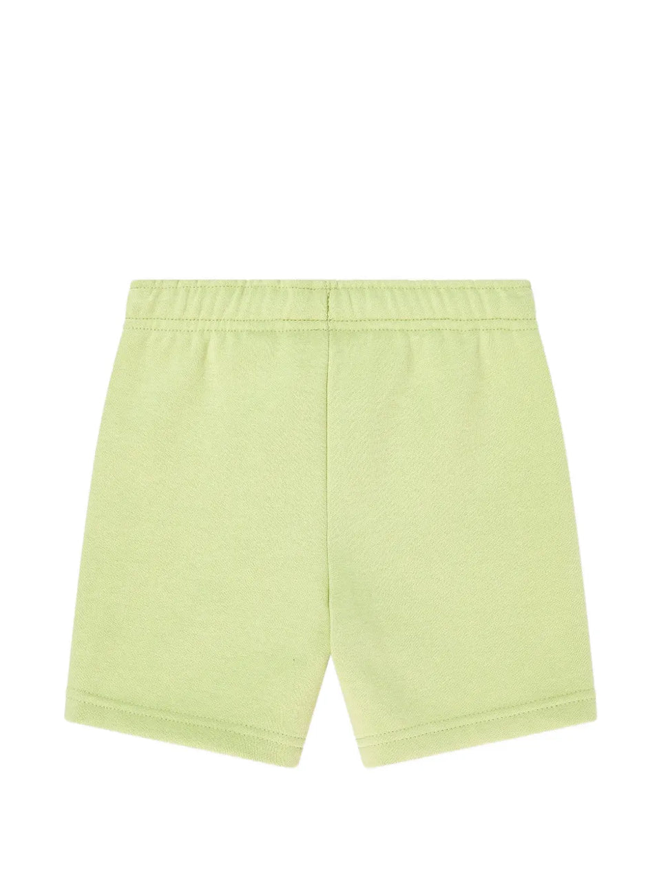 embroidered-logo shorts