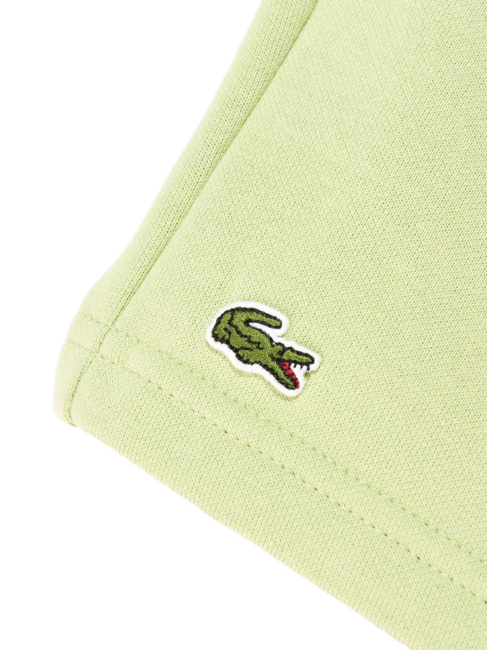 embroidered-logo shorts