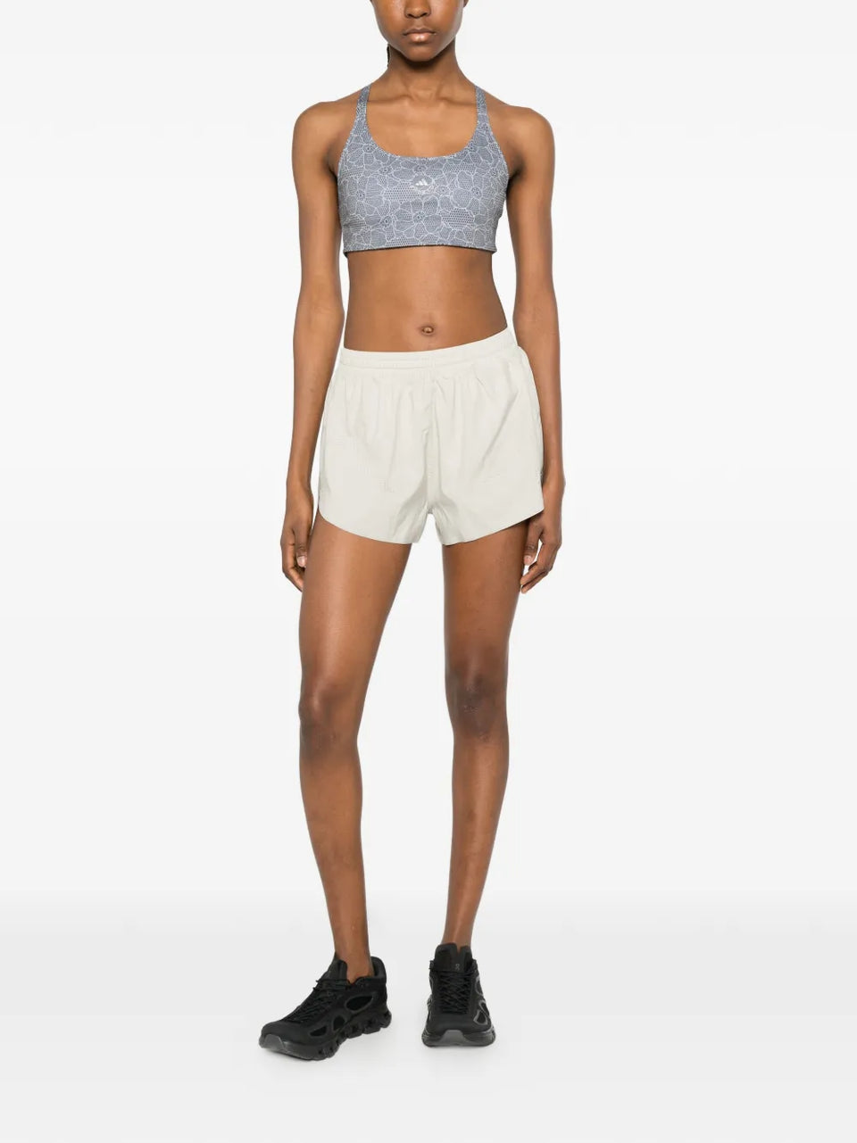 perforated running shorts