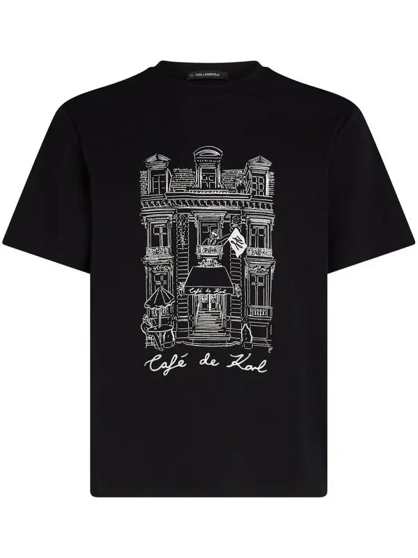 karl lagerfeld  x jorge parra t-shirt