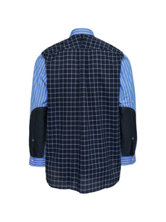 check stripe shirt