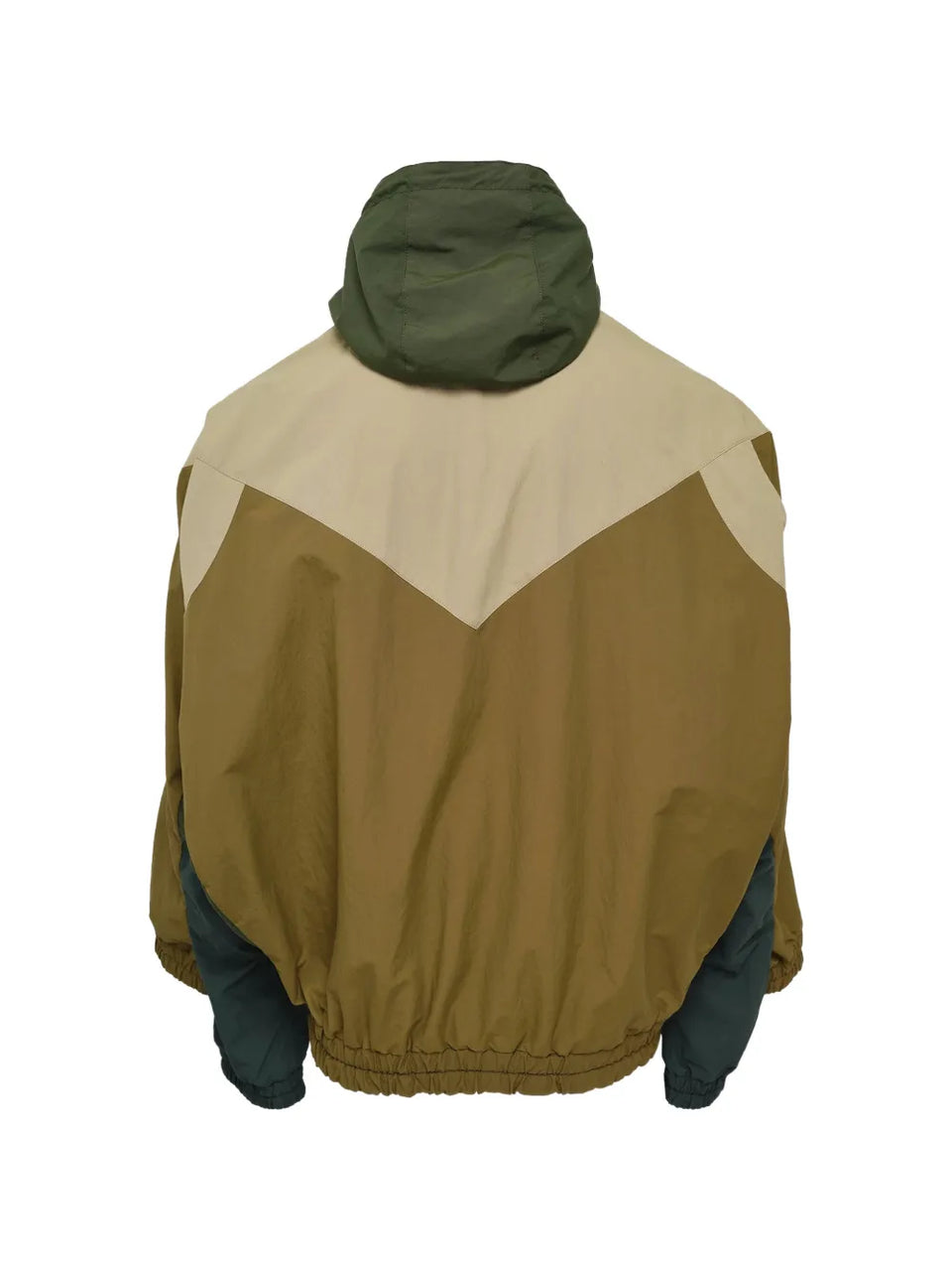 zip-up hooded jacket