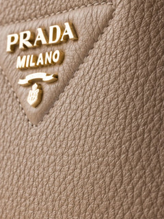 small leather tote bag