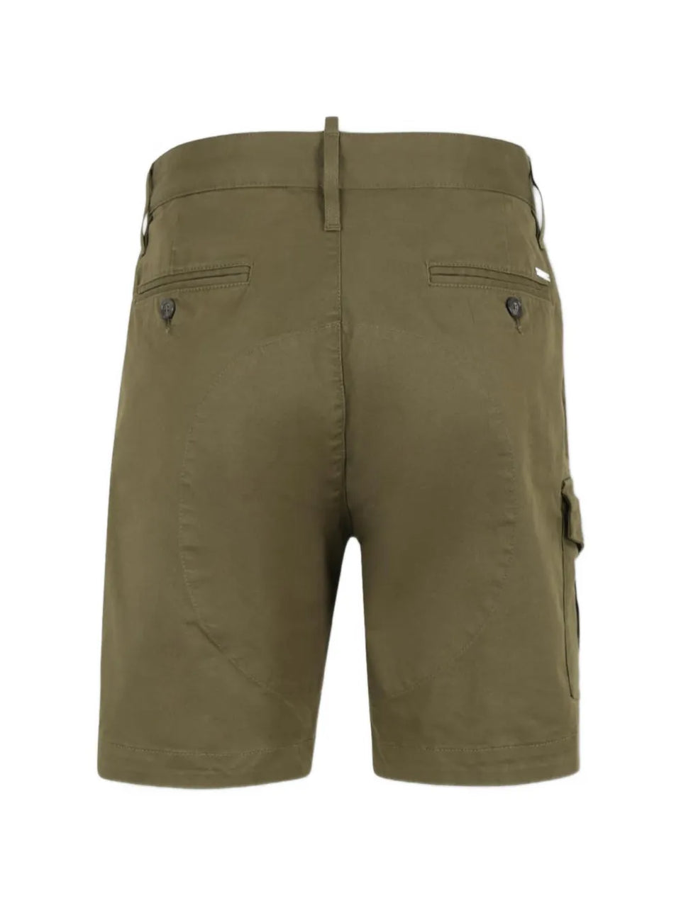 buttoned cargo shorts