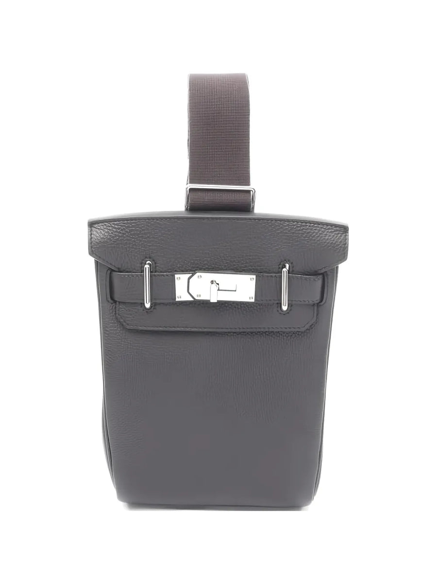2023 PM Kelly Akkad leather backpack