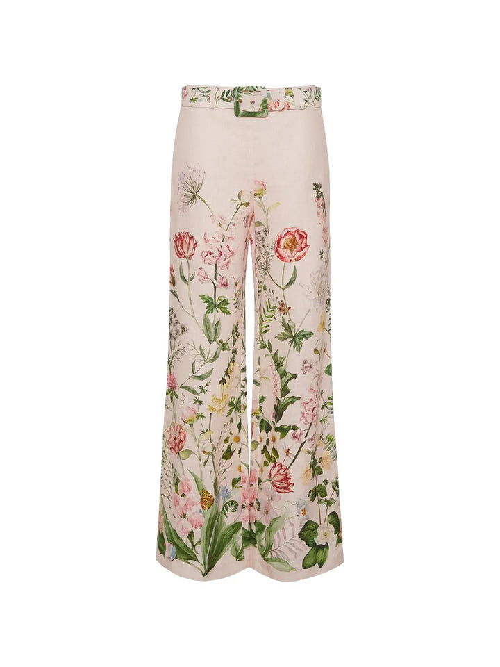 Mayflower floral-pattern trousers