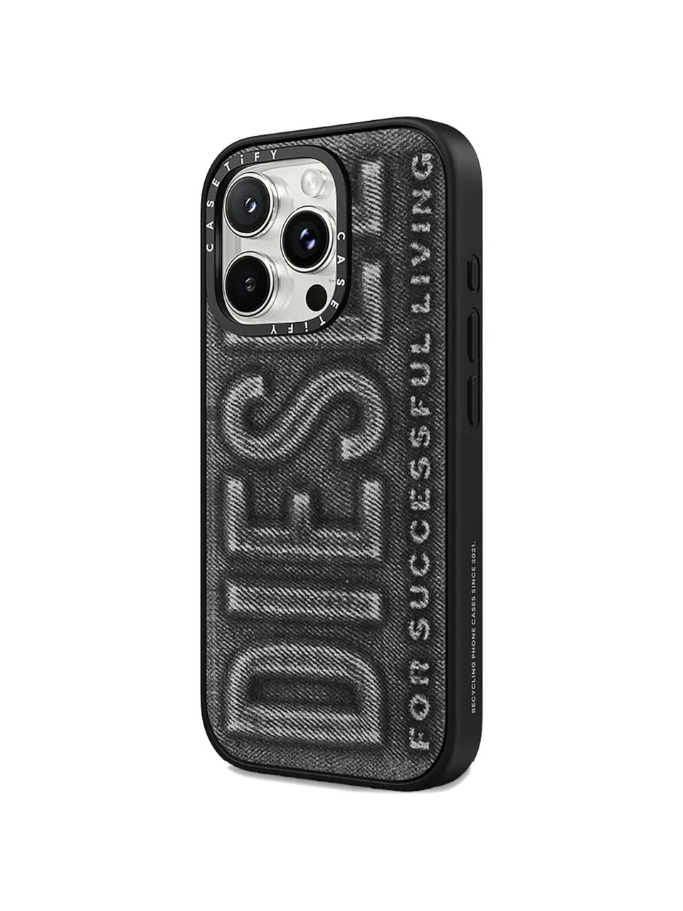 x CASETiFY denim-effect iPhone 16 Pro Max case