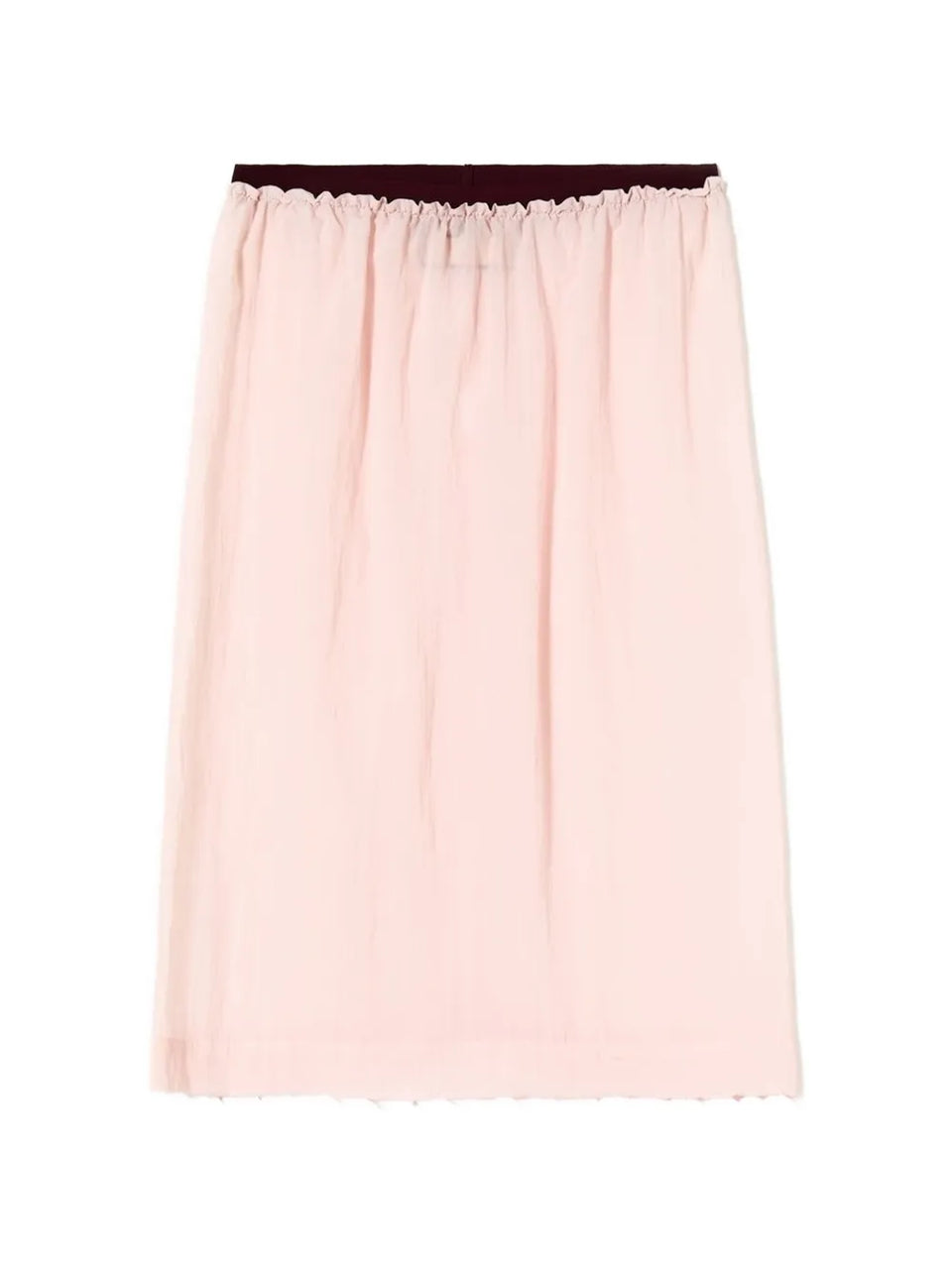 scalloped skirt