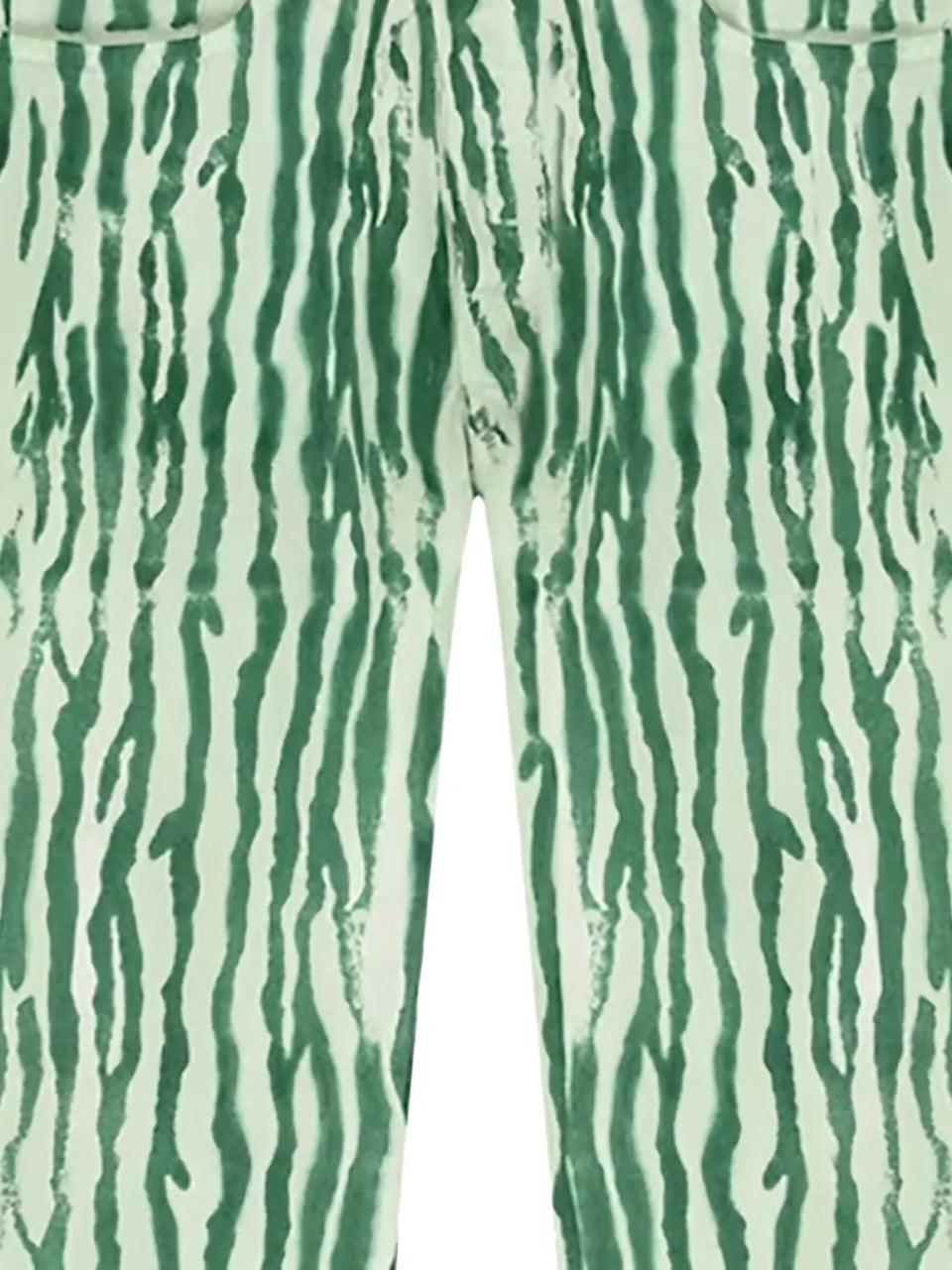 striped jeans