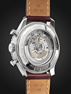 Breitling Navitimer 8 B01 Aviator 'Panda' Chronograph Automatic Limited Edition AB0117 Skeleton Back