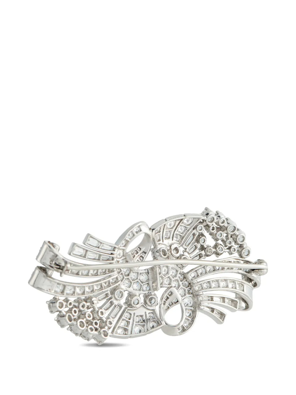 diamond embellished brooch