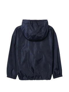 striped hooded jacket