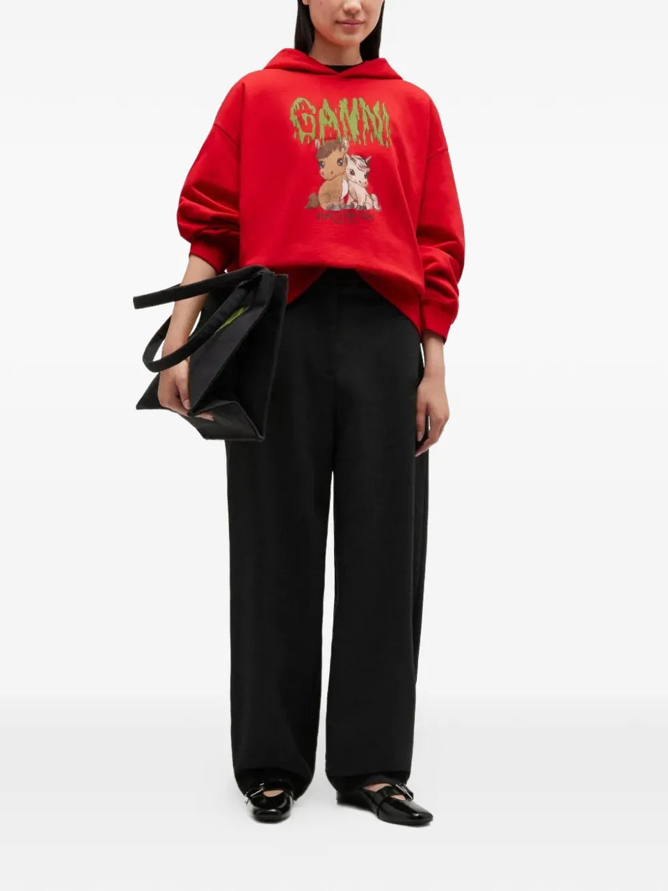 Isoli cropped Hoodie
