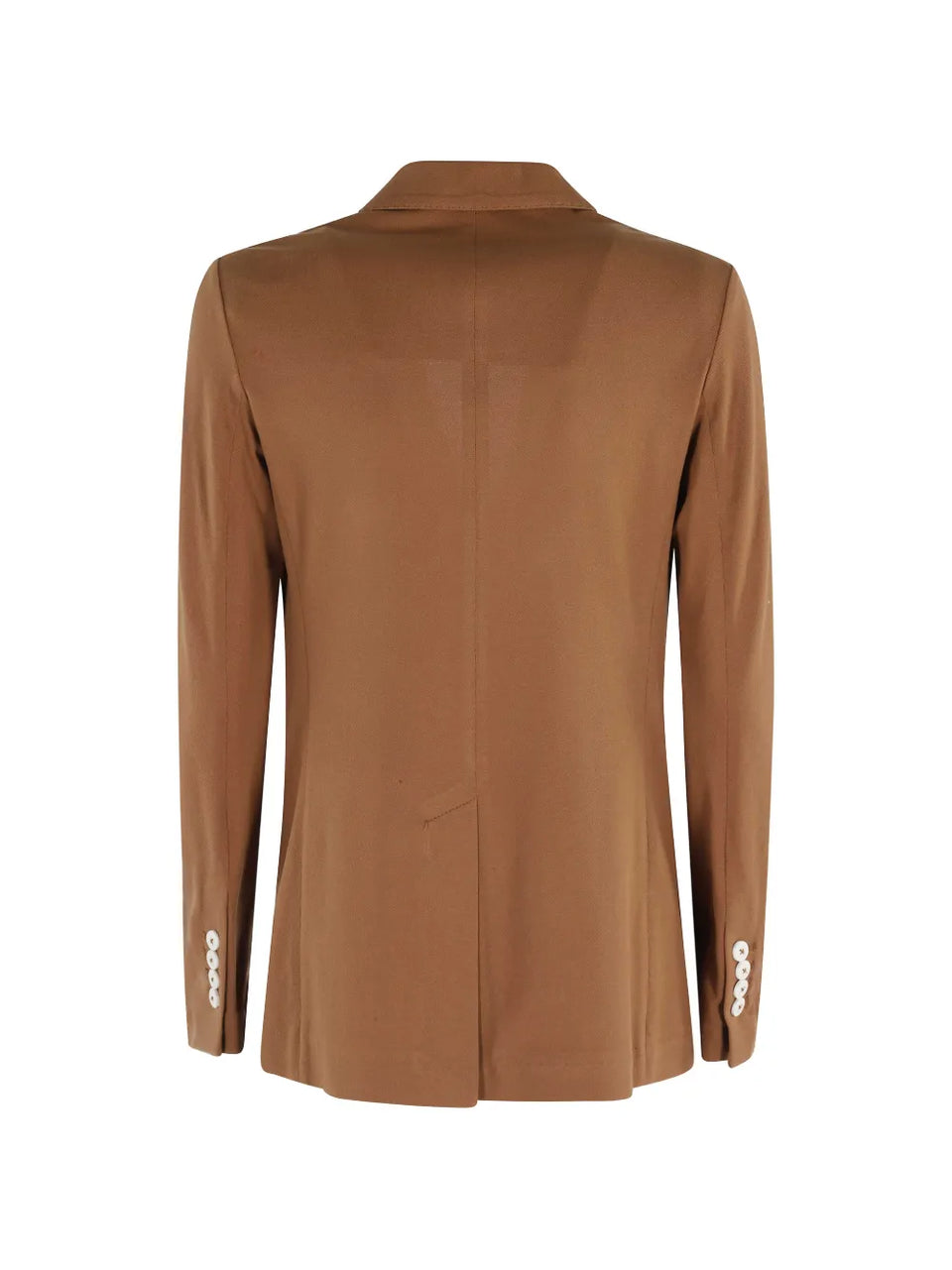 double-breasted lightweight blazer