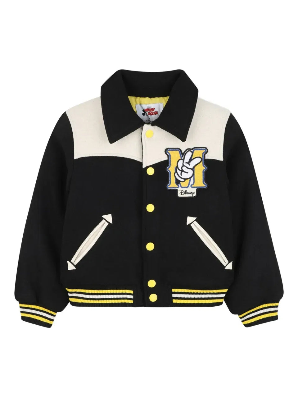 x Mickey Mouse logo-embroidered bomber jacket