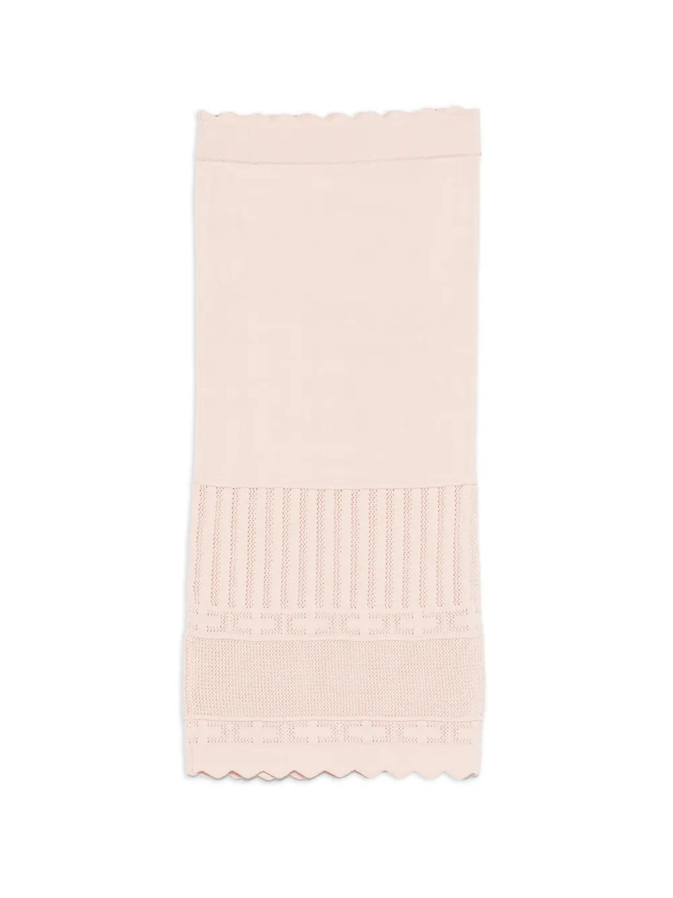 scalloped skirt