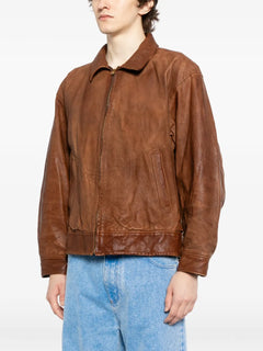 Strato leather jacket