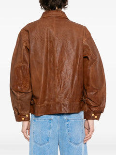 Strato leather jacket