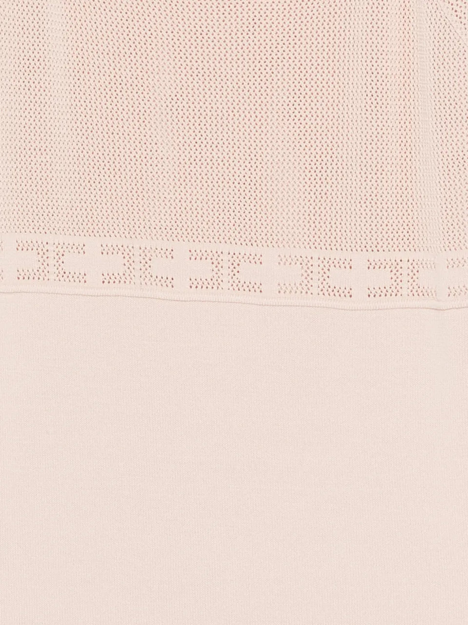 open-knit dress