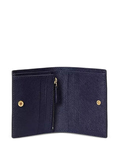 striped wallet
