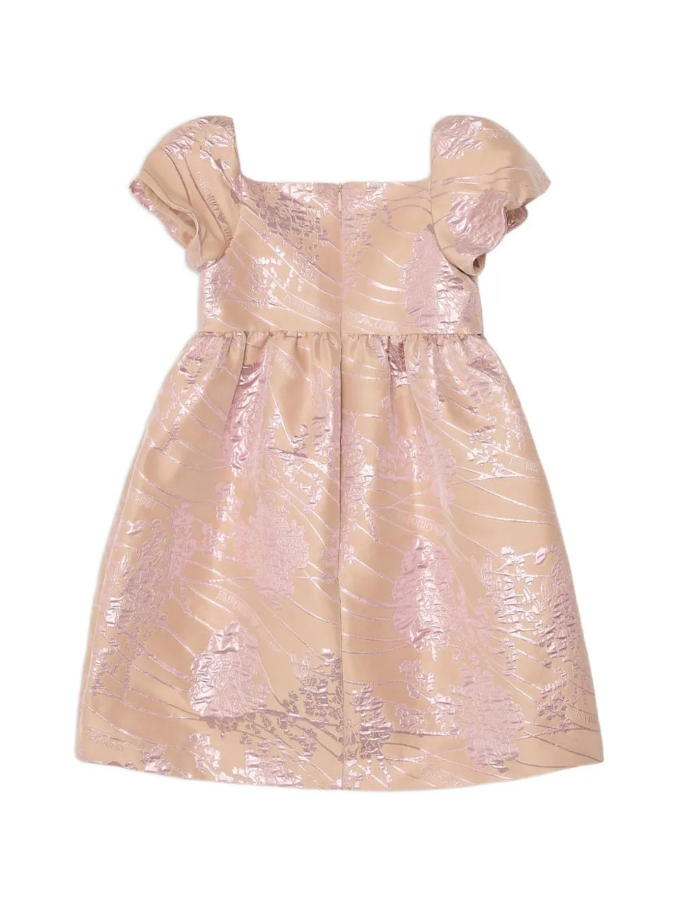 ruffled floral dress
