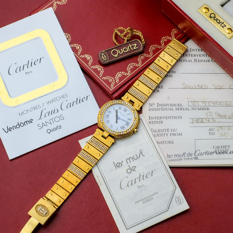 Cartier Santos Vendôme SERTISSAGE