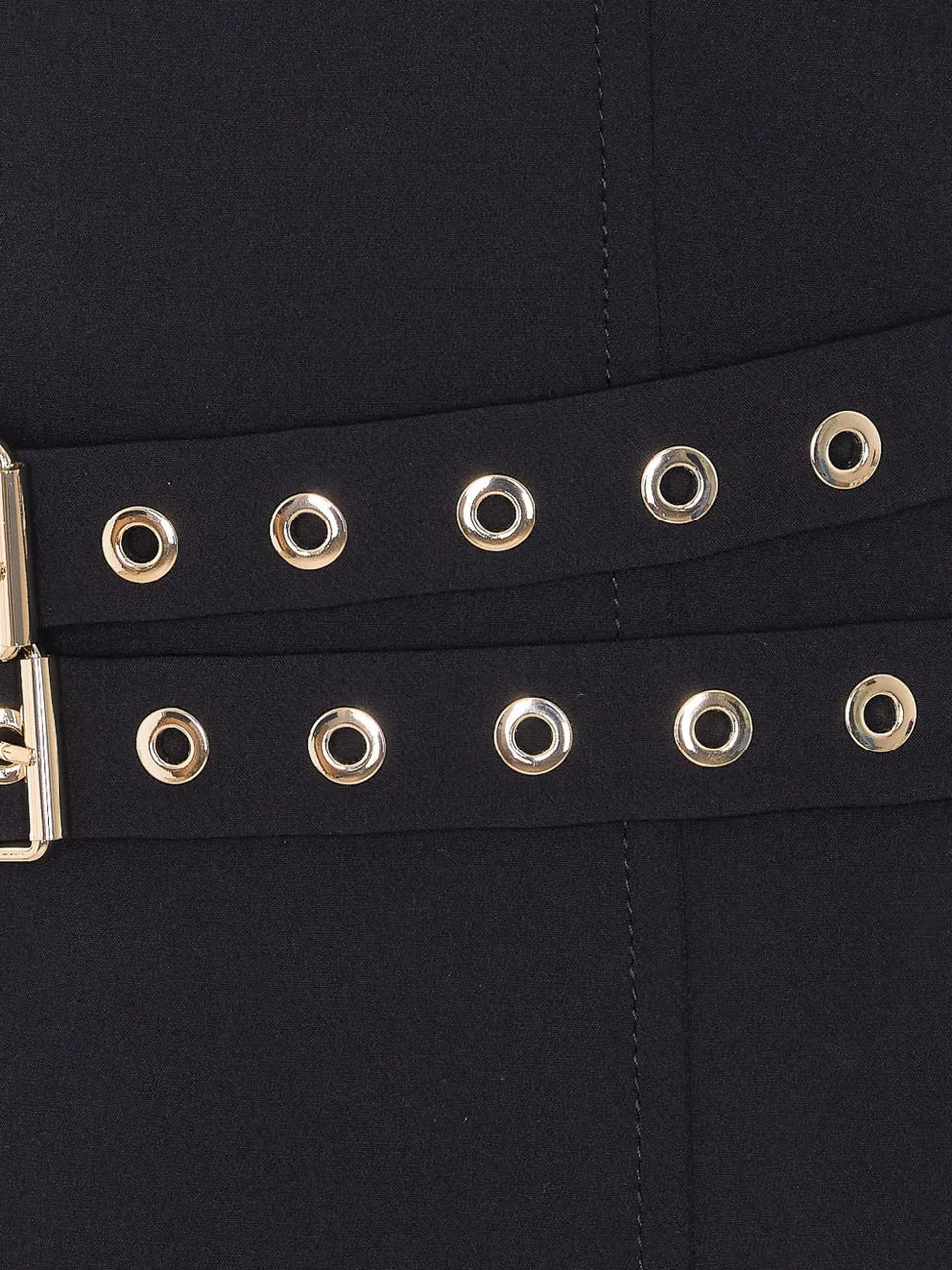 belt boat neck dress
