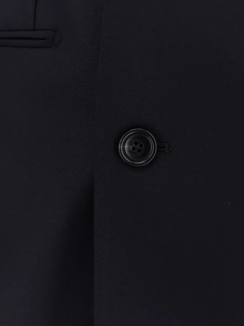 double-breasted peak-lapel suit
