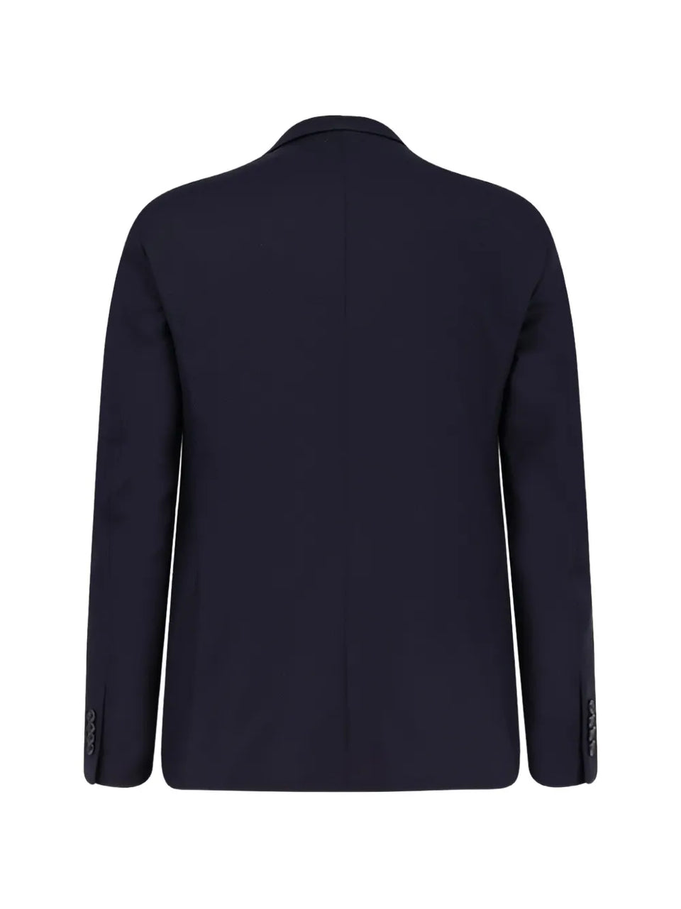 double-breasted peak-lapel suit