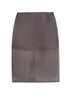 Tyra organza midi skirt