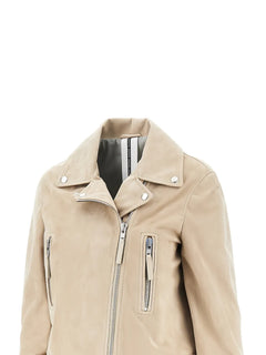 suede biker jacket