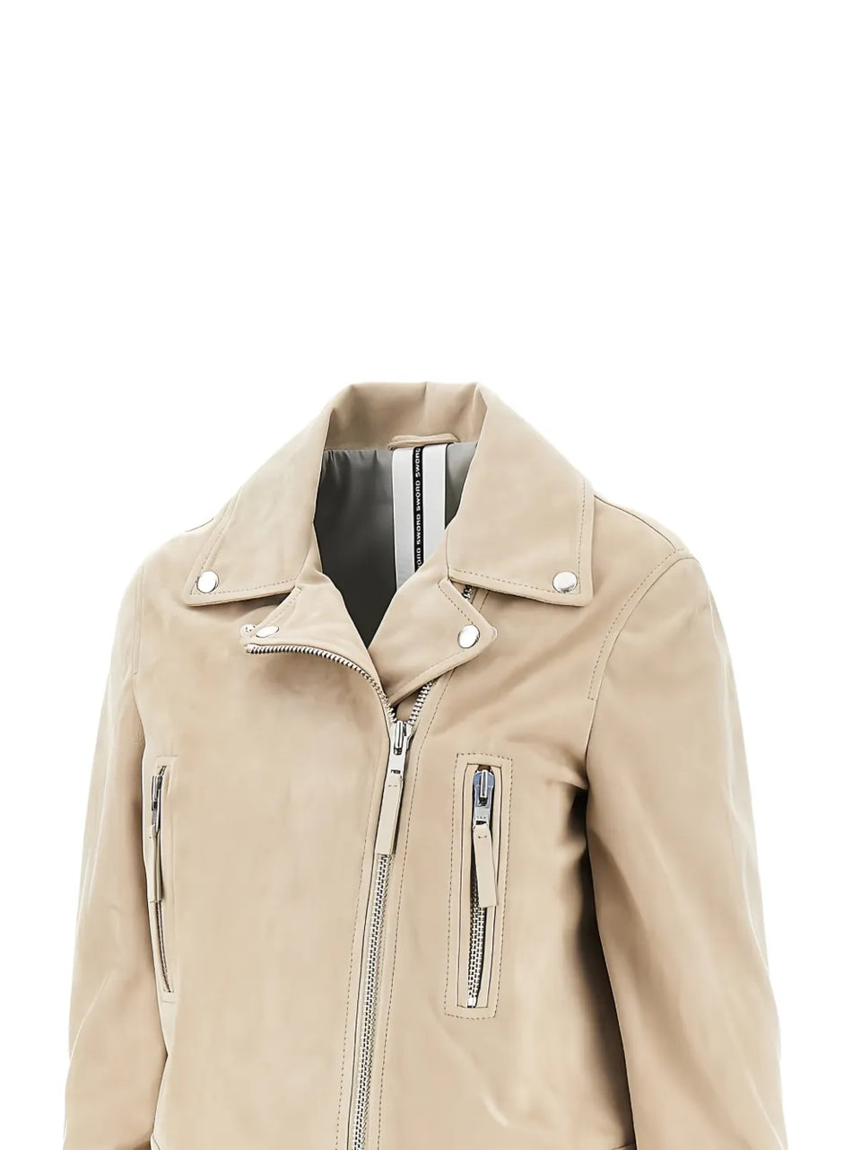 suede biker jacket