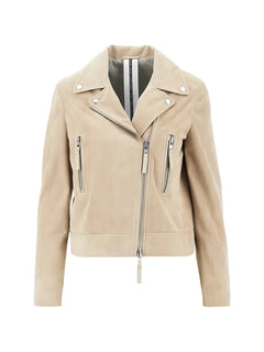 suede biker jacket