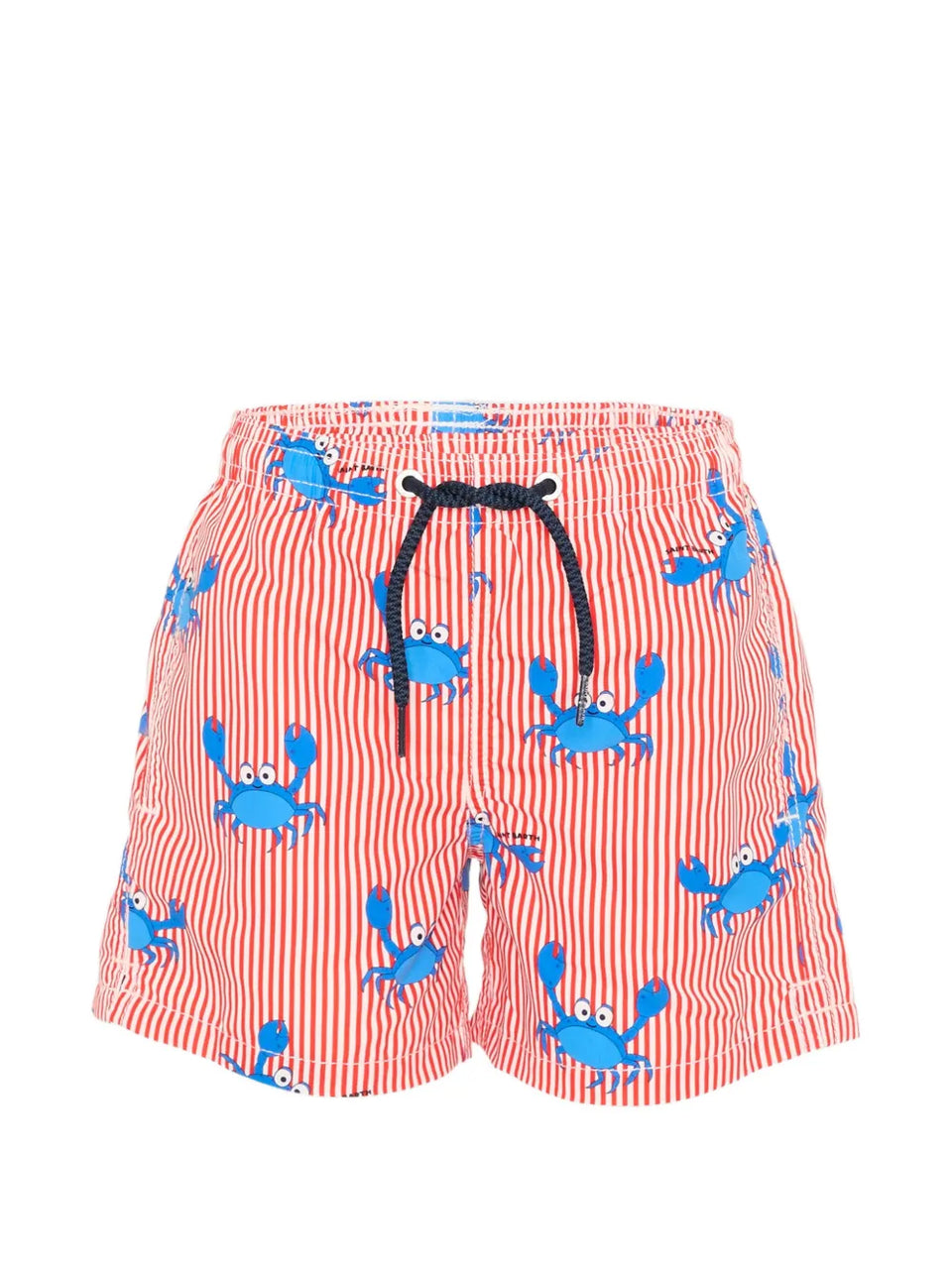 crab striped boxer shorts
