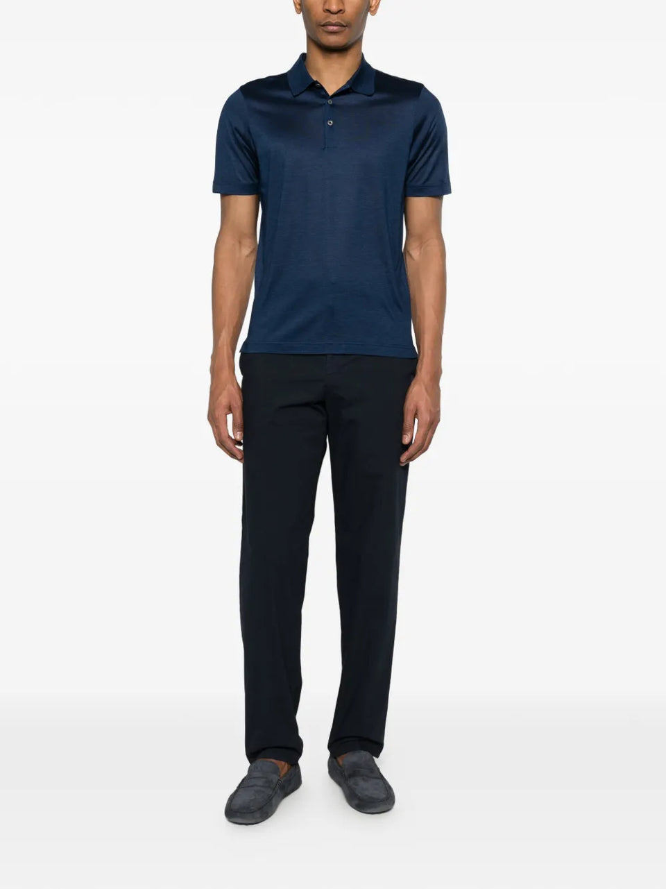 Silk Polo Shirt