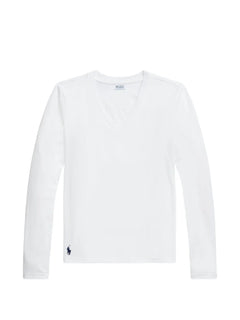 long-sleeve V-neck T-Shirt