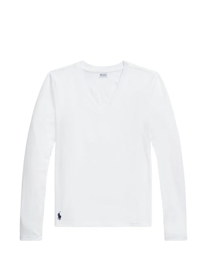 long-sleeve V-neck T-Shirt