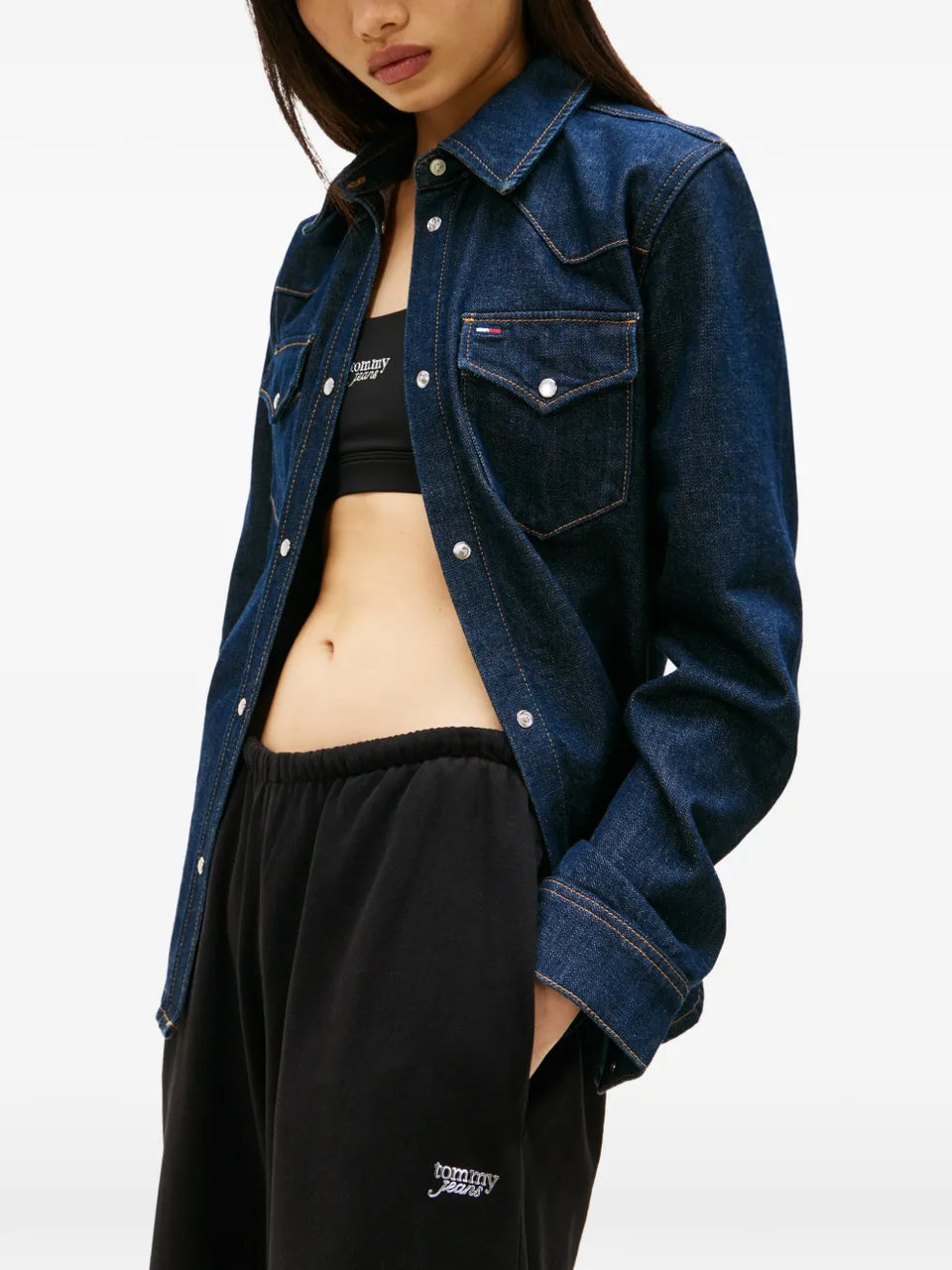 logo-detail track pants