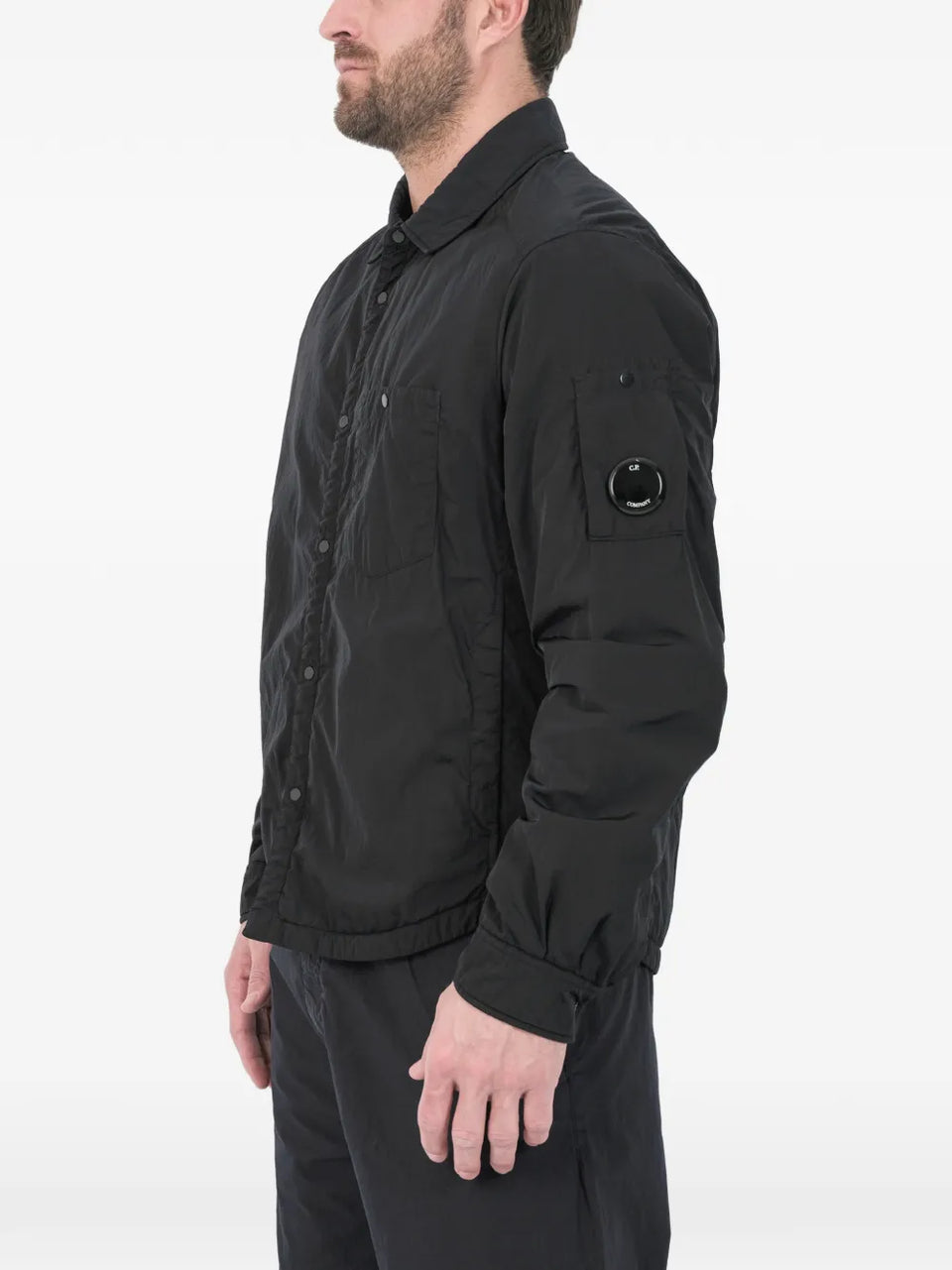 patch-pocket shirt jacket