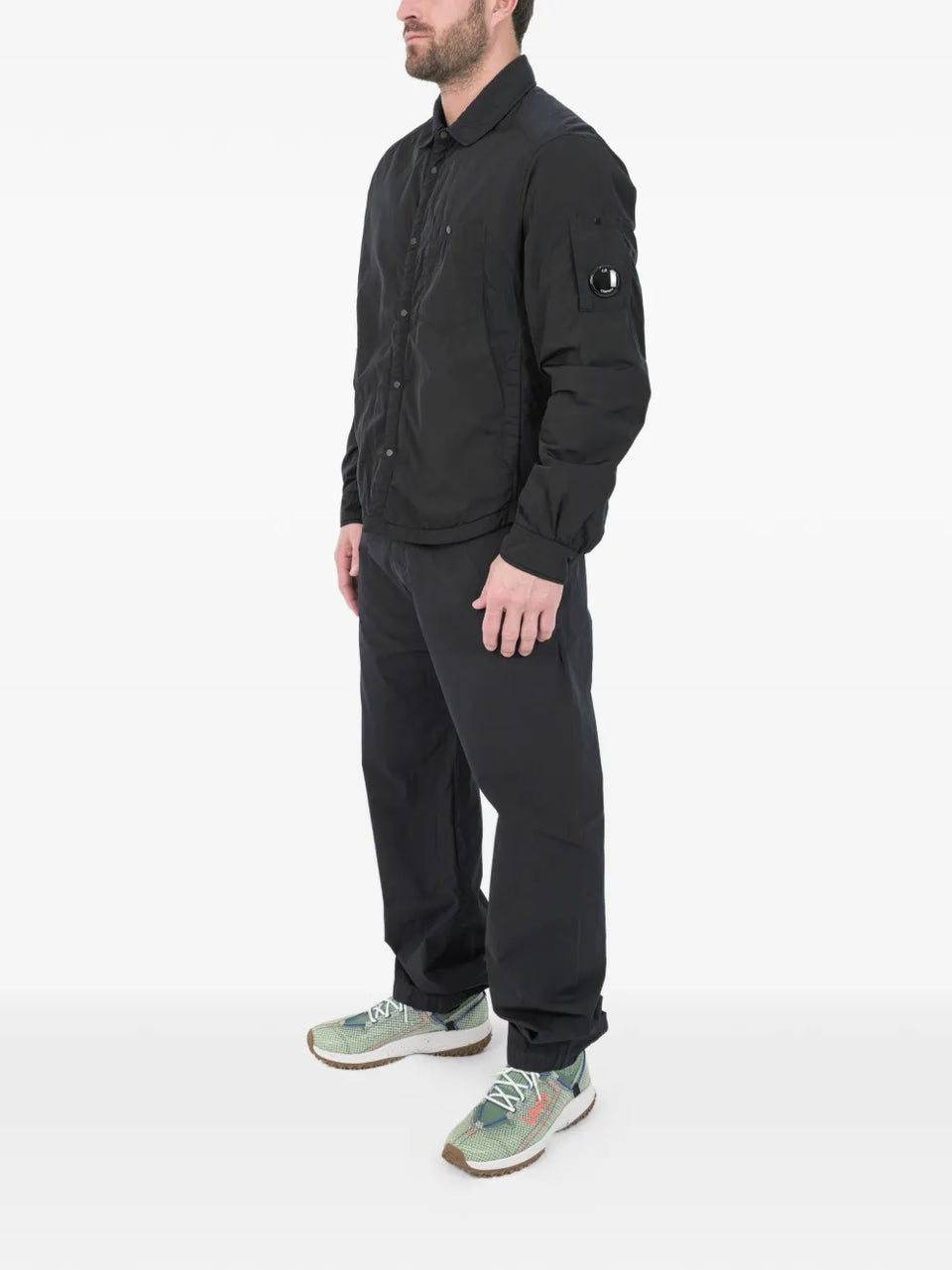 patch-pocket shirt jacket