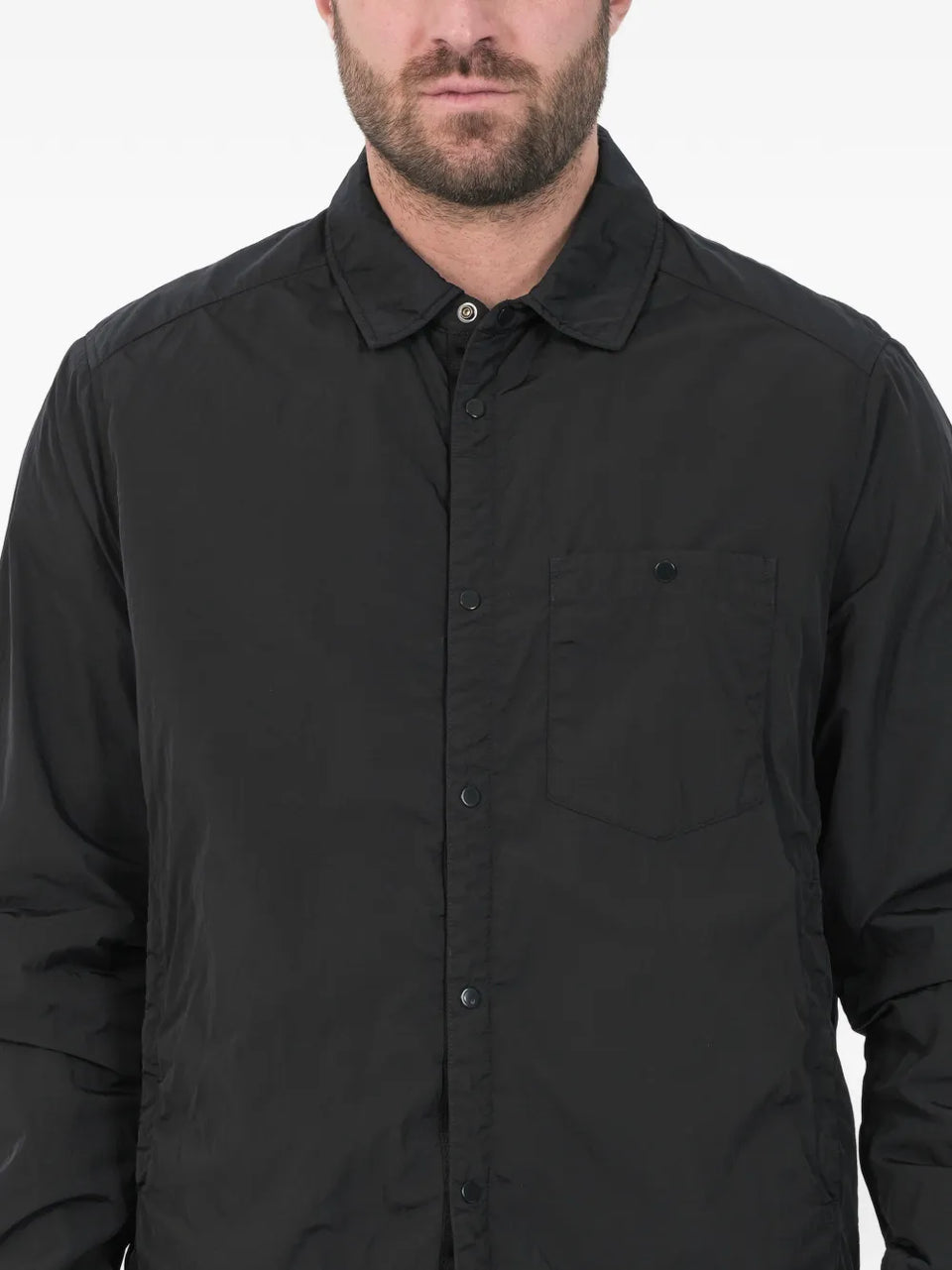 patch-pocket shirt jacket