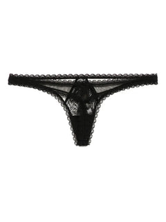 Dahlia lace thong