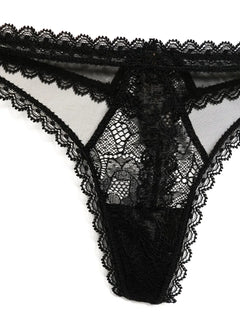 Dahlia lace thong