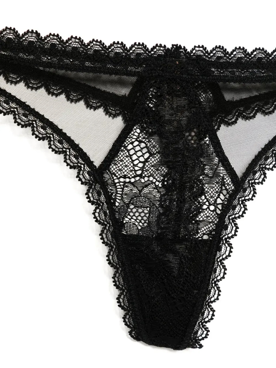 Dahlia lace thong
