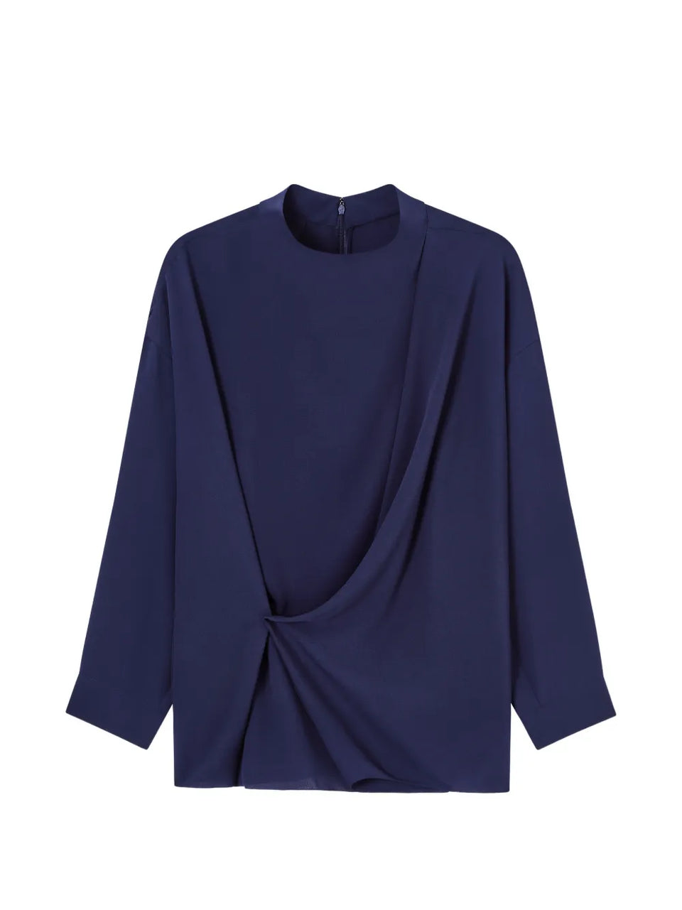 draped twisted shirt
