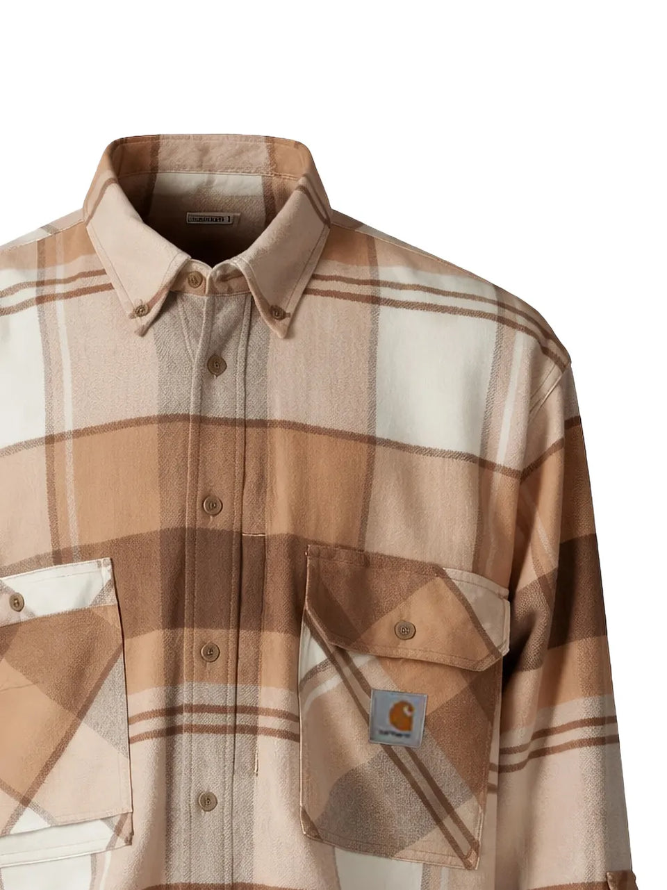 plaid pocket shirt
